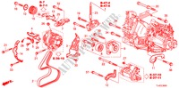 MOTOR BEVESTIGING BEUGEL(DIESEL) voor Honda ACCORD TOURER 2.2 TYPE S-H 5 deuren 6-versnellings handgeschakelde versnellingsbak 2010