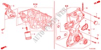 OLIEPOMP(2.0L) voor Honda ACCORD TOURER 2.0 S 5 deuren 5-traps automatische versnellingsbak 2011