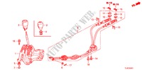 OVERSCHAKELHENDEL(DIESEL) voor Honda ACCORD TOURER 2.2 EXECUTIVE-H 5 deuren 6-versnellings handgeschakelde versnellingsbak 2010