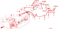 PARKEERREM(RH) voor Honda ACCORD TOURER 2.2 S-H 5 deuren 6-versnellings handgeschakelde versnellingsbak 2011