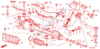 P.S. VERSNELLINGBOX(EPS)(DIESEL)(LH) voor Honda ACCORD TOURER 2.2 TYPE S-H 5 deuren 6-versnellings handgeschakelde versnellingsbak 2010