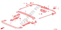 SCHUIFDAK KOMPONENTEN voor Honda ACCORD TOURER 2.2 EXECUTIVE 5 deuren 5-traps automatische versnellingsbak 2010