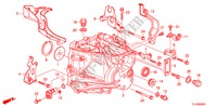 TRANSMISSIE HUIS voor Honda ACCORD TOURER 2.4 TYPE S 5 deuren 6-versnellings handgeschakelde versnellingsbak 2011