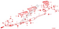 UITLAATPIJP(2.0L) voor Honda ACCORD TOURER 2.0 ES-GT 5 deuren 5-traps automatische versnellingsbak 2011