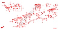 UITLAATPIJP(2.4L) voor Honda ACCORD TOURER 2.4 EXECUTIVE 5 deuren 5-traps automatische versnellingsbak 2011