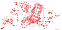 V. ZITTING COMPONENTEN(L.)(HANDBEDIENENDE HOOGTE) voor Honda ACCORD TOURER 2.0 ELEGANCE 5 deuren 5-traps automatische versnellingsbak 2011