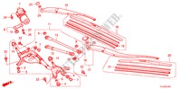 VOOR RUITESPROEIER(RH) voor Honda ACCORD TOURER 2.2 EX-H 5 deuren 6-versnellings handgeschakelde versnellingsbak 2010