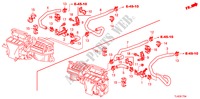 WATERSLANG(DIESEL) voor Honda ACCORD TOURER 2.2 EXECUTIVE-H 5 deuren 6-versnellings handgeschakelde versnellingsbak 2010