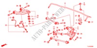 ACHTER KNOKKEL voor Honda ACCORD TOURER 2.2 EXECUTIVE 5 deuren 6-versnellings handgeschakelde versnellingsbak 2012