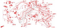 AIRCONDITIONER(SLANGEN/PIJPEN)(DIESEL)(RH) voor Honda ACCORD TOURER 2.2 ES 5 deuren 5-traps automatische versnellingsbak 2012