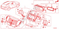 AUDIO UNIT voor Honda ACCORD TOURER 2.2 ELEGANCE 5 deuren 5-traps automatische versnellingsbak 2012