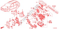 BEDIENINGSEENNEID(MOTORRUIMTE)(1) voor Honda ACCORD TOURER 2.4 EXECUTIVE 5 deuren 6-versnellings handgeschakelde versnellingsbak 2012