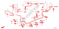 BRANDSTOF PIJP(DIESEL)(AT) voor Honda ACCORD TOURER 2.2 ELEGANCE 5 deuren 5-traps automatische versnellingsbak 2012