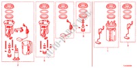 BRANDSTOFTANK KLEINE ONDERDELEN voor Honda ACCORD TOURER 2.4 EXECUTIVE 5 deuren 5-traps automatische versnellingsbak 2012