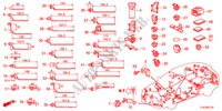 BUNDEL BAND/HOUDER(LH) voor Honda ACCORD TOURER 2.2 EXECUTIVE 5 deuren 5-traps automatische versnellingsbak 2012