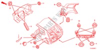 DOORVOERTULLE(ACHTER) voor Honda ACCORD TOURER 2.2 EXECUTIVE 5 deuren 5-traps automatische versnellingsbak 2012