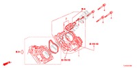 GAS HUIS(2.0L) voor Honda ACCORD TOURER 2.0 ELEGANCE 5 deuren 6-versnellings handgeschakelde versnellingsbak 2012