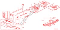 GEREEDSCHAP/KRIK voor Honda ACCORD TOURER 2.2 EXECUTIVE 5 deuren 5-traps automatische versnellingsbak 2012