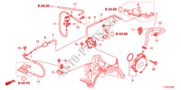 INSTALLATIEPIJP/VACUUMPOMP(DIESEL) voor Honda ACCORD TOURER 2.2 EXECUTIVE-H 5 deuren 6-versnellings handgeschakelde versnellingsbak 2012