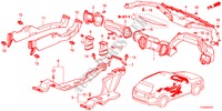 KANAAL(RH) voor Honda ACCORD TOURER 2.2 EX 5 deuren 6-versnellings handgeschakelde versnellingsbak 2012