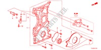 KETTINGKAST(DIESEL) voor Honda ACCORD TOURER 2.2 S-H 5 deuren 6-versnellings handgeschakelde versnellingsbak 2012