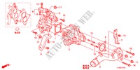 KOLKREGELKLEP(DIESEL) voor Honda ACCORD TOURER 2.2 S-H 5 deuren 6-versnellings handgeschakelde versnellingsbak 2012