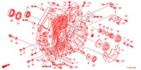 KOPPEL CONVERTER HUIS(DIESEL) voor Honda ACCORD TOURER 2.2 COMFORT 5 deuren 5-traps automatische versnellingsbak 2012