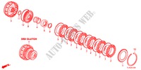 KOPPELING(3RD)(DIESEL) voor Honda ACCORD TOURER 2.2 EXECUTIVE 5 deuren 5-traps automatische versnellingsbak 2012