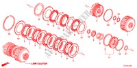 KOPPELING(LAAG)(DIESEL) voor Honda ACCORD TOURER 2.2 EXECUTIVE 5 deuren 5-traps automatische versnellingsbak 2012