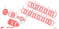 KOPPELING(TWEEDE) voor Honda ACCORD TOURER 2.0 S 5 deuren 5-traps automatische versnellingsbak 2012