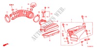 LUCHTFILTER(2.4L) voor Honda ACCORD TOURER 2.4 S 5 deuren 6-versnellings handgeschakelde versnellingsbak 2012