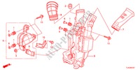 LUCHTINLAATBHUIS(DIESEL) voor Honda ACCORD TOURER 2.2 ES-GT 5 deuren 6-versnellings handgeschakelde versnellingsbak 2012