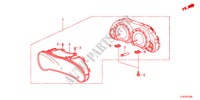 METER voor Honda ACCORD TOURER 2.2 ELEGANCE 5 deuren 6-versnellings handgeschakelde versnellingsbak 2012