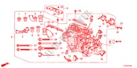 MOTOR BEDRADINGSBUNDEL(2.0L) voor Honda ACCORD TOURER 2.0 EXECUTIVE 5 deuren 5-traps automatische versnellingsbak 2012