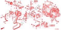 MOTOR BEVESTIGING BEUGEL(DIESEL) voor Honda ACCORD TOURER 2.2 TYPE S-H 5 deuren 6-versnellings handgeschakelde versnellingsbak 2012