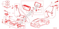 NAVIGATIE SYSTEEM voor Honda ACCORD TOURER 2.2 ELEGANCE 5 deuren 5-traps automatische versnellingsbak 2012