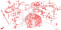 OLIEPEILMETER/ATF PIJP(2) voor Honda ACCORD TOURER 2.4 S 5 deuren 5-traps automatische versnellingsbak 2012