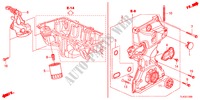 OLIEPOMP(2.0L) voor Honda ACCORD TOURER 2.0 S 5 deuren 6-versnellings handgeschakelde versnellingsbak 2012