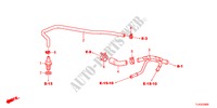 ONTLUCHTSLANG(2.0L) voor Honda ACCORD TOURER 2.0 ELEGANCE 5 deuren 6-versnellings handgeschakelde versnellingsbak 2012