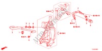 ONTLUCHTSLANG(2.4L) voor Honda ACCORD TOURER 2.4 EXECUTIVE 5 deuren 5-traps automatische versnellingsbak 2012
