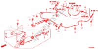 PARKEERREM(LH) voor Honda ACCORD TOURER 2.2 EXECUTIVE 5 deuren 5-traps automatische versnellingsbak 2012