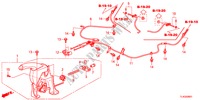 PARKEERREM(RH) voor Honda ACCORD TOURER 2.2 EX 5 deuren 5-traps automatische versnellingsbak 2012