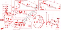 REM HOOFDCILINDER/HOOFDSPANNING(LH) voor Honda ACCORD TOURER 2.0 ELEGANCE 5 deuren 5-traps automatische versnellingsbak 2012