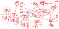 SCHAKELAAR(RH) voor Honda ACCORD TOURER 2.4 EXECUTIVE 5 deuren 5-traps automatische versnellingsbak 2012