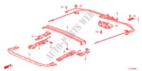 SCHUIFDAK KOMPONENTEN voor Honda ACCORD TOURER 2.2 EXECUTIVE-H 5 deuren 6-versnellings handgeschakelde versnellingsbak 2012