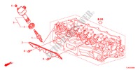 STEKKER GAT SPOEL/PLUG(2.0L) voor Honda ACCORD TOURER 2.0 ELEGANCE 5 deuren 5-traps automatische versnellingsbak 2012