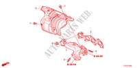UITLAAT SPRUITSTUK(DIESEL) voor Honda ACCORD TOURER 2.2 ES-GT 5 deuren 6-versnellings handgeschakelde versnellingsbak 2012