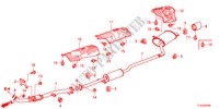 UITLAATPIJP(2.0L) voor Honda ACCORD TOURER 2.0 ES-GT 5 deuren 5-traps automatische versnellingsbak 2012