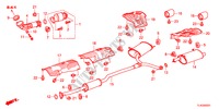 UITLAATPIJP(2.4L) voor Honda ACCORD TOURER 2.4 S 5 deuren 6-versnellings handgeschakelde versnellingsbak 2012