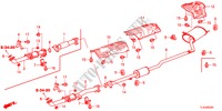 UITLAATPIJP(DIESEL) voor Honda ACCORD TOURER 2.2 ELEGANCE 5 deuren 6-versnellings handgeschakelde versnellingsbak 2012
